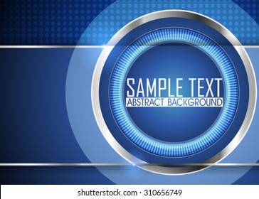 Blue abstract background