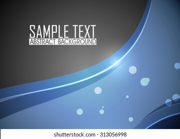 Blue abstract background