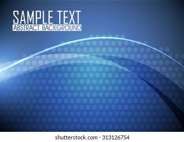 Blue abstract background