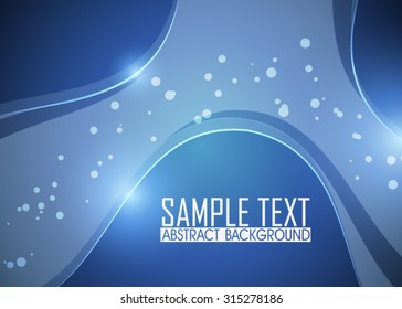 Blue abstract background