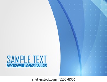 Blue abstract background