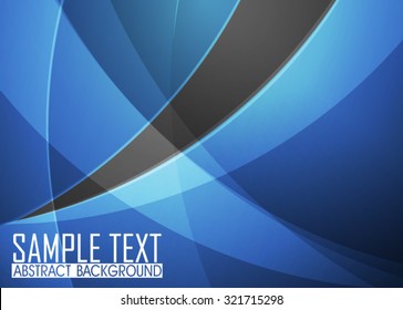 Blue abstract background