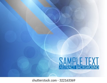 Blue abstract background