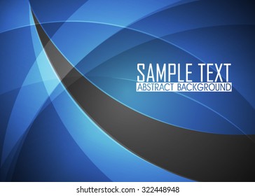Blue abstract background