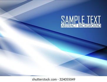 Blue abstract background