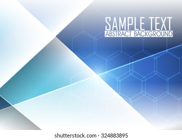 Blue abstract background