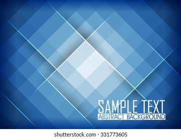 Blue abstract background
