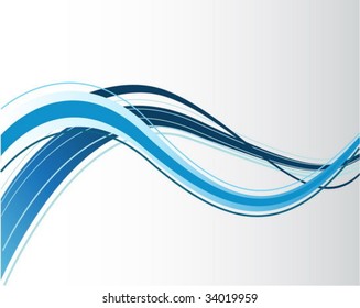 Blue abstract background