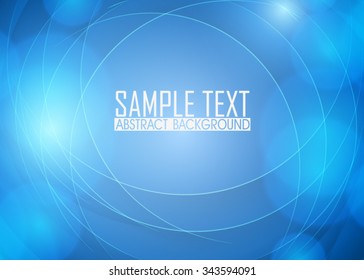 Blue abstract background