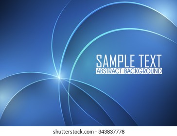 Blue abstract background