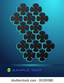 blue abstract background