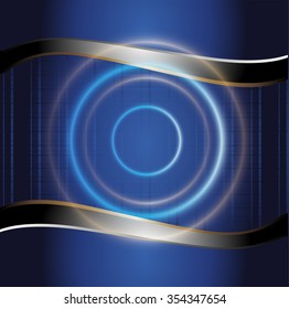 Blue abstract background

