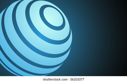 Blue abstract background