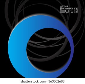 Blue abstract background
