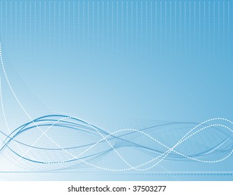 Blue abstract background