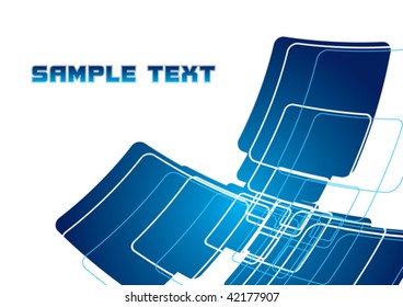  Blue abstract background