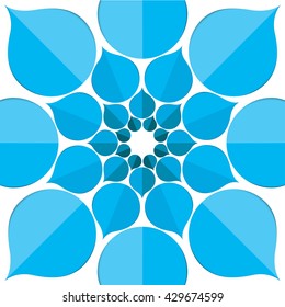Blue abstract background