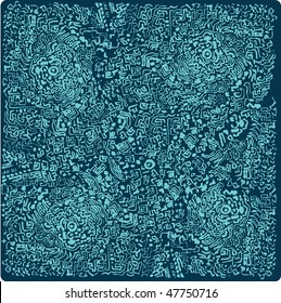Blue abstract background