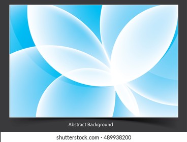 Blue abstract background