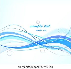 Blue abstract background