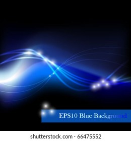 Blue abstract background
