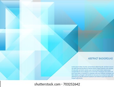 Blue abstract background