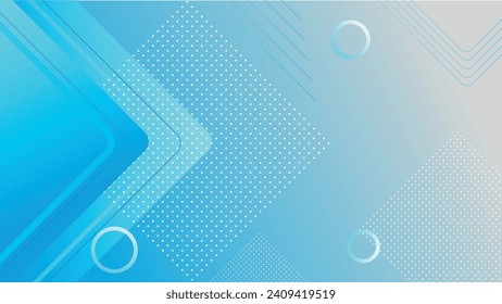 Blue abstract background, arrow lines, Geometric vector, graphic, technology digital template, cover design, backdrop, banner, web background, book cover, advertisement, blue gradient background.