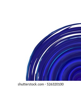 Blue abstract background, banner design template, vector illustration