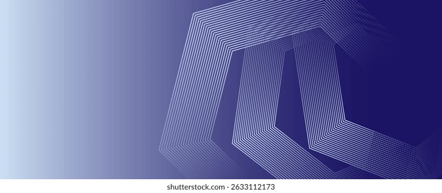 blauer abstrakter Hintergrund schwarz luxuriöse goldene Elemente VektorgrafikAbstraktes Hexagon Blue Tech Finance Fintech Hintergrund Abstraktes Pixelmuster.
