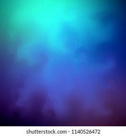 Blue abstract background .Blurred gradient, vector
