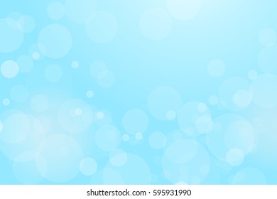 Blue abstract background, blue bokeh background.