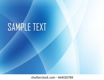 Blue abstract background for business card or banner