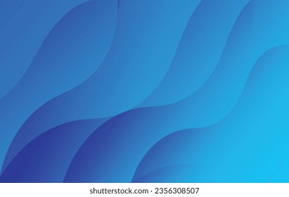 Blue abstract background. Circle. Water wave vector. Colorful vector wallpaper. Gradient background. Premium blue abstract color