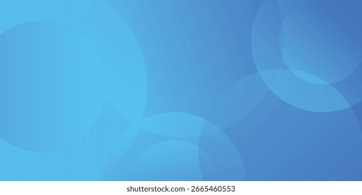 blue abstract background with circles