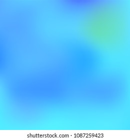 Blue abstract background is colorful, bright and stylish. Different trendy colors are mixed up in blue abstract background. Can be used as print, poster, background, backdrop, template, card