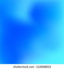 Blue abstract background is colorful, bright and stylish. Different trendy colors are mixed up in blue abstract background. Can be used as print, poster, background, backdrop, template, card