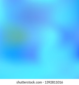 Blue abstract background is colorful, bright and stylish. Different trendy colors are mixed up in blue abstract background. Can be used as print, poster, background, backdrop, template, card