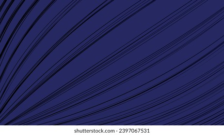 Blue abstract background with colorful speed diagonal lines simple cool futuristic digital wallpaper for presentation and brochures Vector illustration