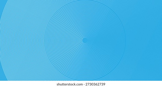 Fondo Abstractas Azul Con Círculos Concéntricos Y Patrón Radial Para Tecnología Y Diseño