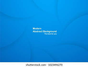Blue abstract background with copy space for text. Modern template design for cover, presentation, web banner and magazine.