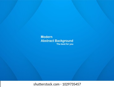 Blue abstract background with copy space for text. Modern template design for cover, web banner, screen and magazine.