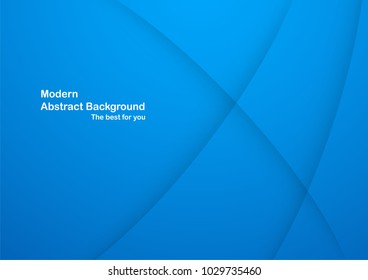 Blue abstract background with copy space for text. Modern template design for cover, web banner, screen and magazine.