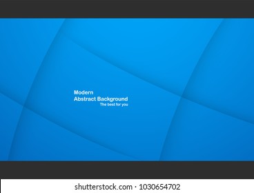 Blue abstract background with copy space for text. Modern template design for cover, web banner, screen and magazine.