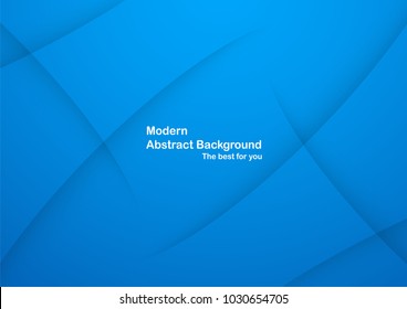 Blue abstract background with copy space for text. Modern template design for cover, web banner, screen and magazine.
