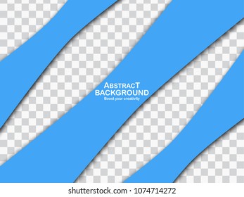 Blue abstract background with copy space for picture. Template design for cover, presentation, web banner.