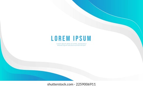 Blue abstract background with copy space for your text.