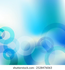 Blue abstract background with copy space