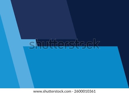 Blue abstract background with copy space. Vector illustration for your design.