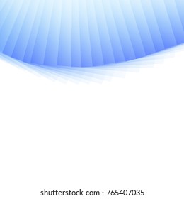 Blue abstract background with copy space.Modern design template for web site,digital presentation,cover and magazine.Wavy concept for brochure and space for white text. Low poly graphic design