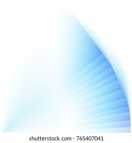 Blue abstract background with copy space.Modern design template for web site,digital presentation,cover and magazine.Wavy concept for brochure and space for white text. Low poly graphic design